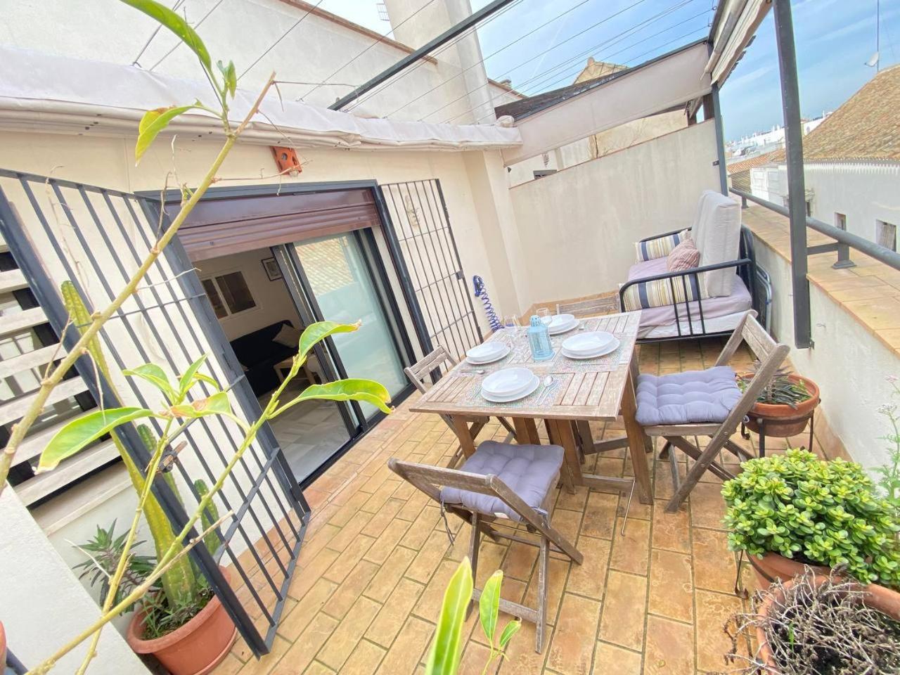 Apartament Duplex En Casco Historico, Terraza, Garaje, Wi-Fi Sanlúcar de Barrameda Zewnętrze zdjęcie